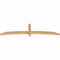 Ekena Millwork Bellingham Timber Gable Bracket, Western Red Cedar, 96"W x 24"H x 3 1/2"D x 3 1/2"F, 6/12 Pitch GBW096X24X0404BEL00SWR - alternate 5